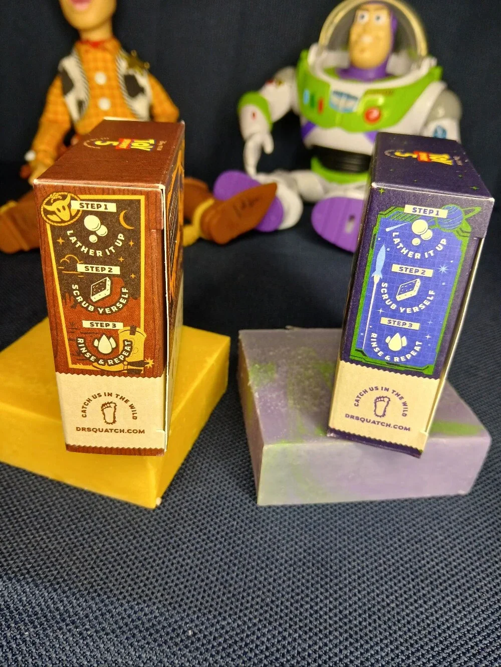 Dr Squatch toy story 5 bundle soap and deodorant *toys not included*